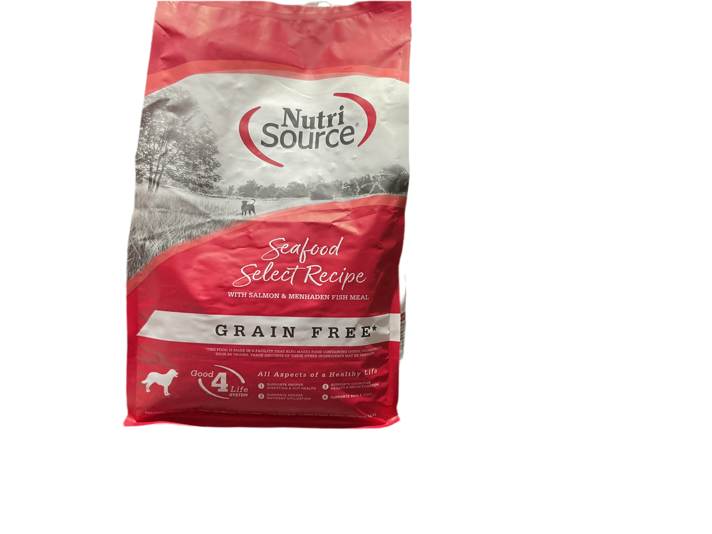 Nutri Source Seafood selec recipe Grain free with salmón 1,8kg. 113