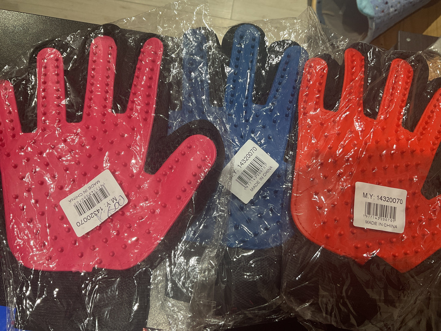 Guantes para perro