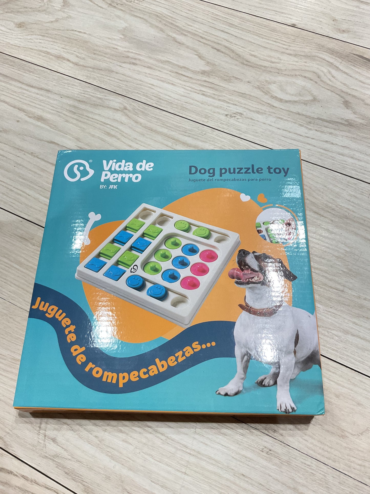Juguete rompecabezas para perro