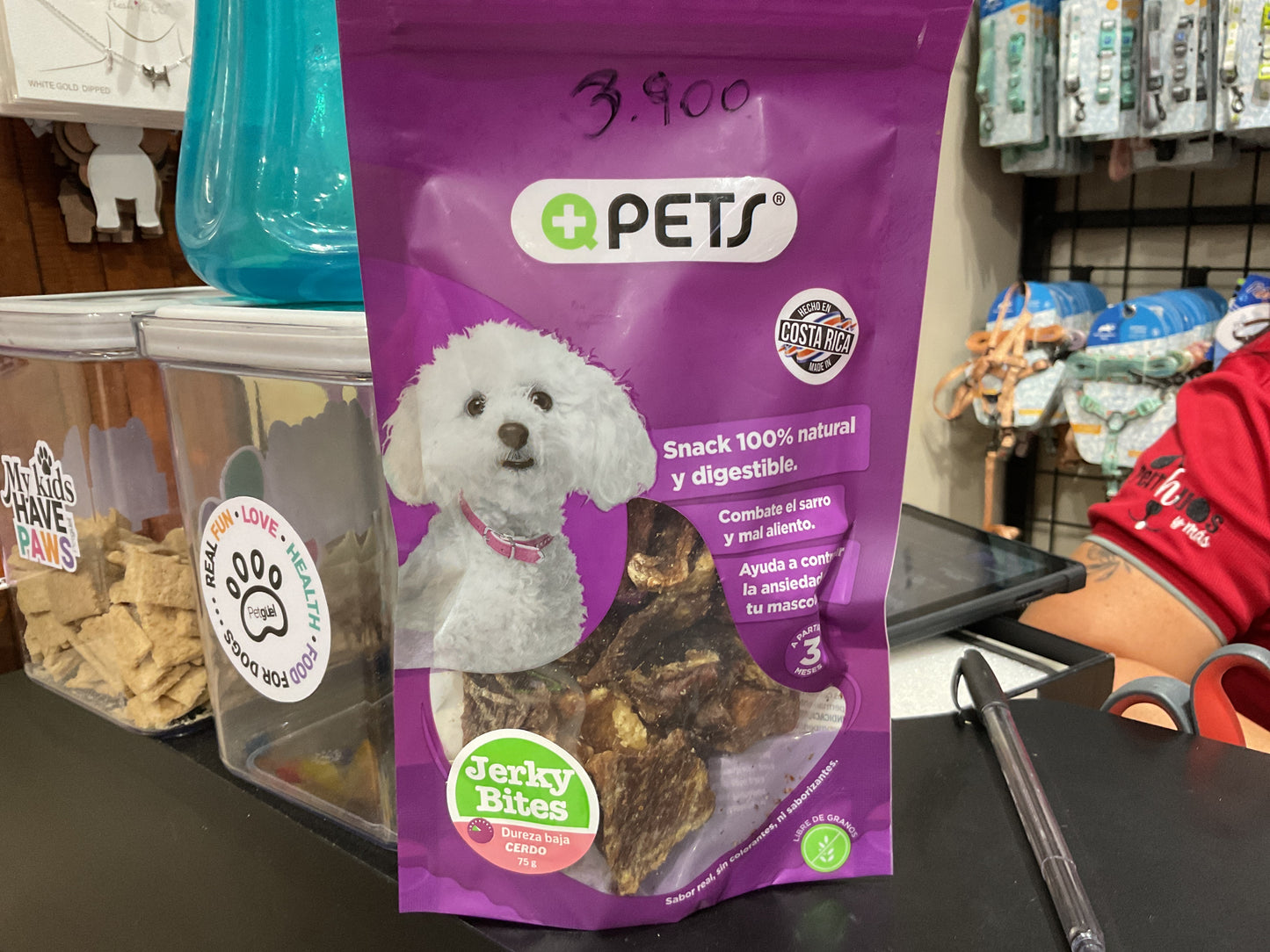 Jerky Bites carne de cerdo nacional 75gr más pets