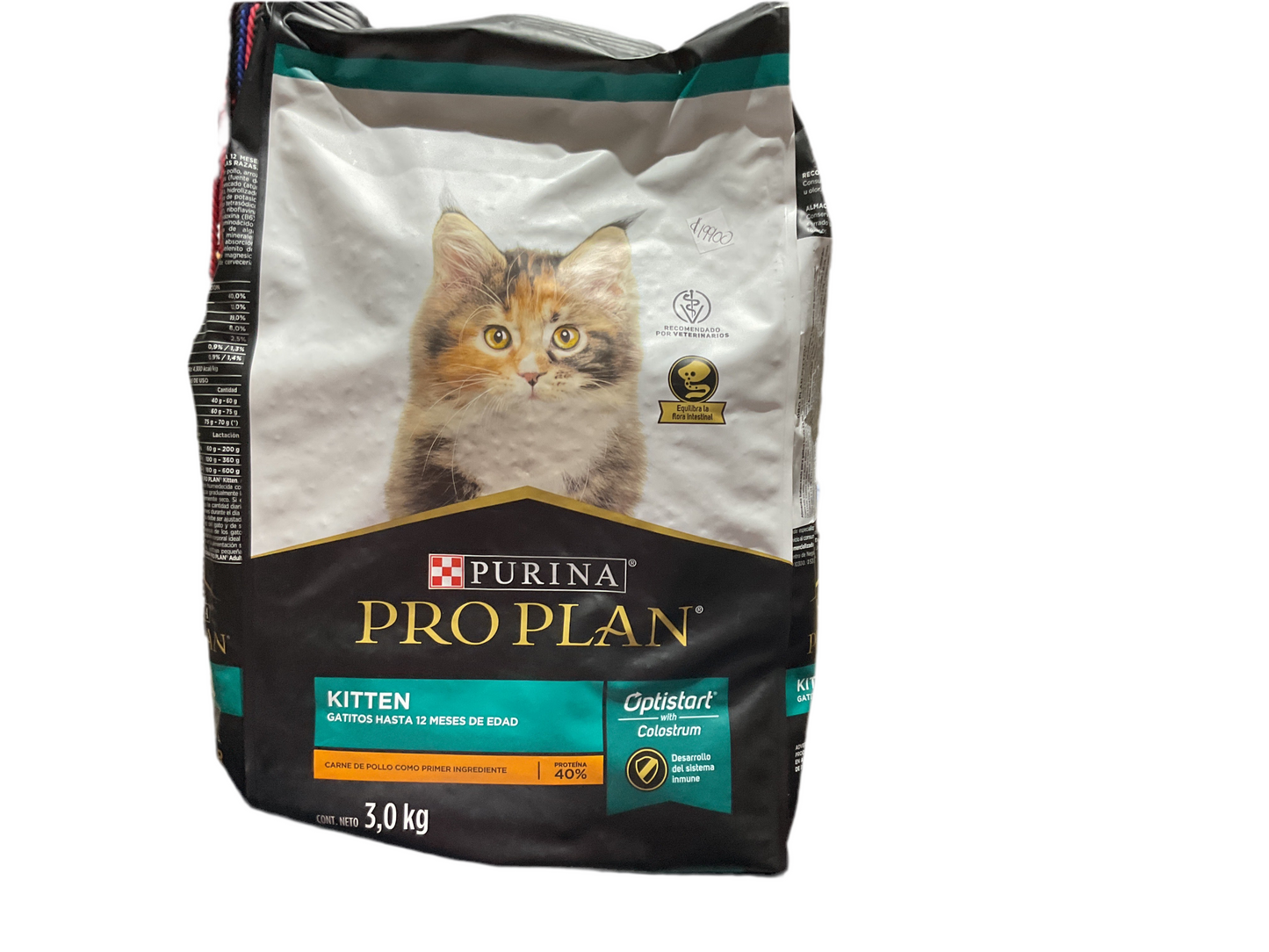 Pro plan kitten gatitos hasta 12 meses 3kg