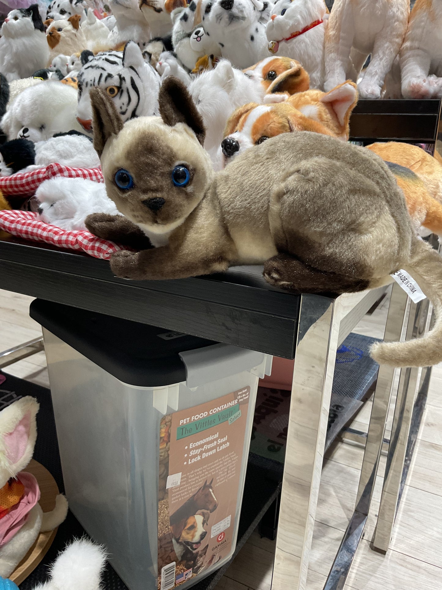 Peluche Gato Gris 016