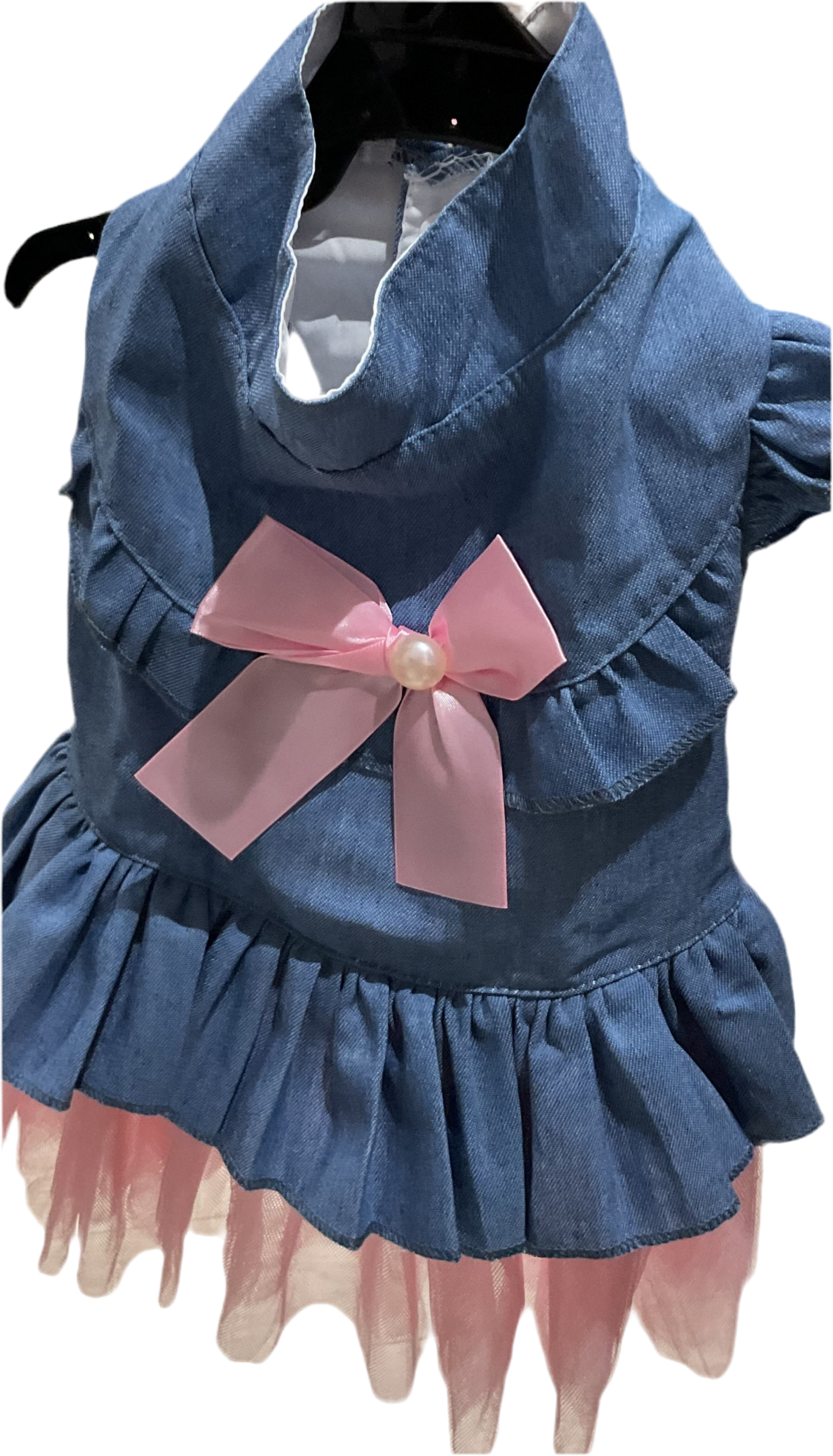 Vestido Mezclilla/Rosado L Y S 133