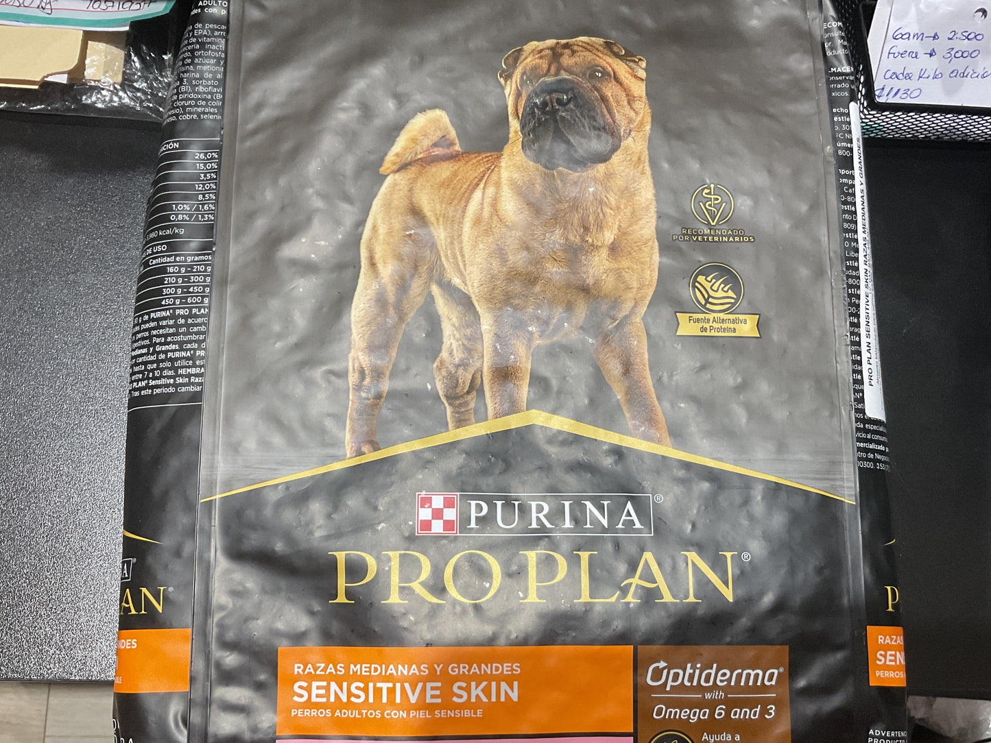 Proplan sensitive skin mediana y grande