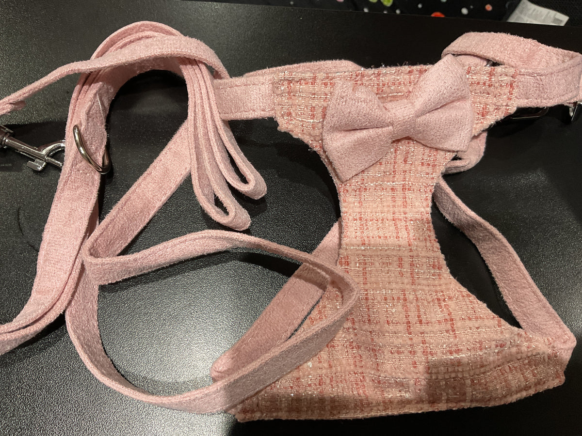 Pechera rosa y celeste