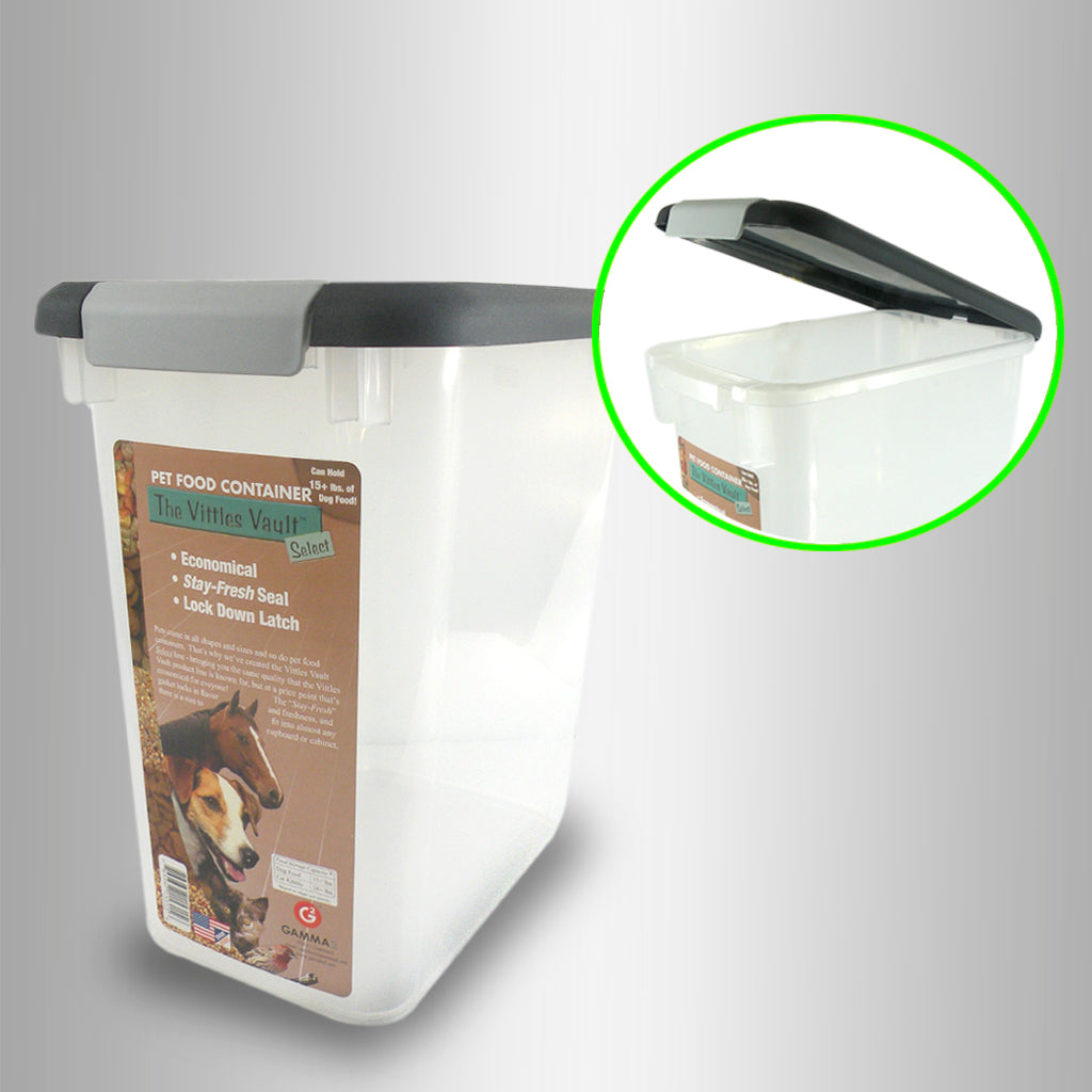 Recipiente para alimento de mascotas