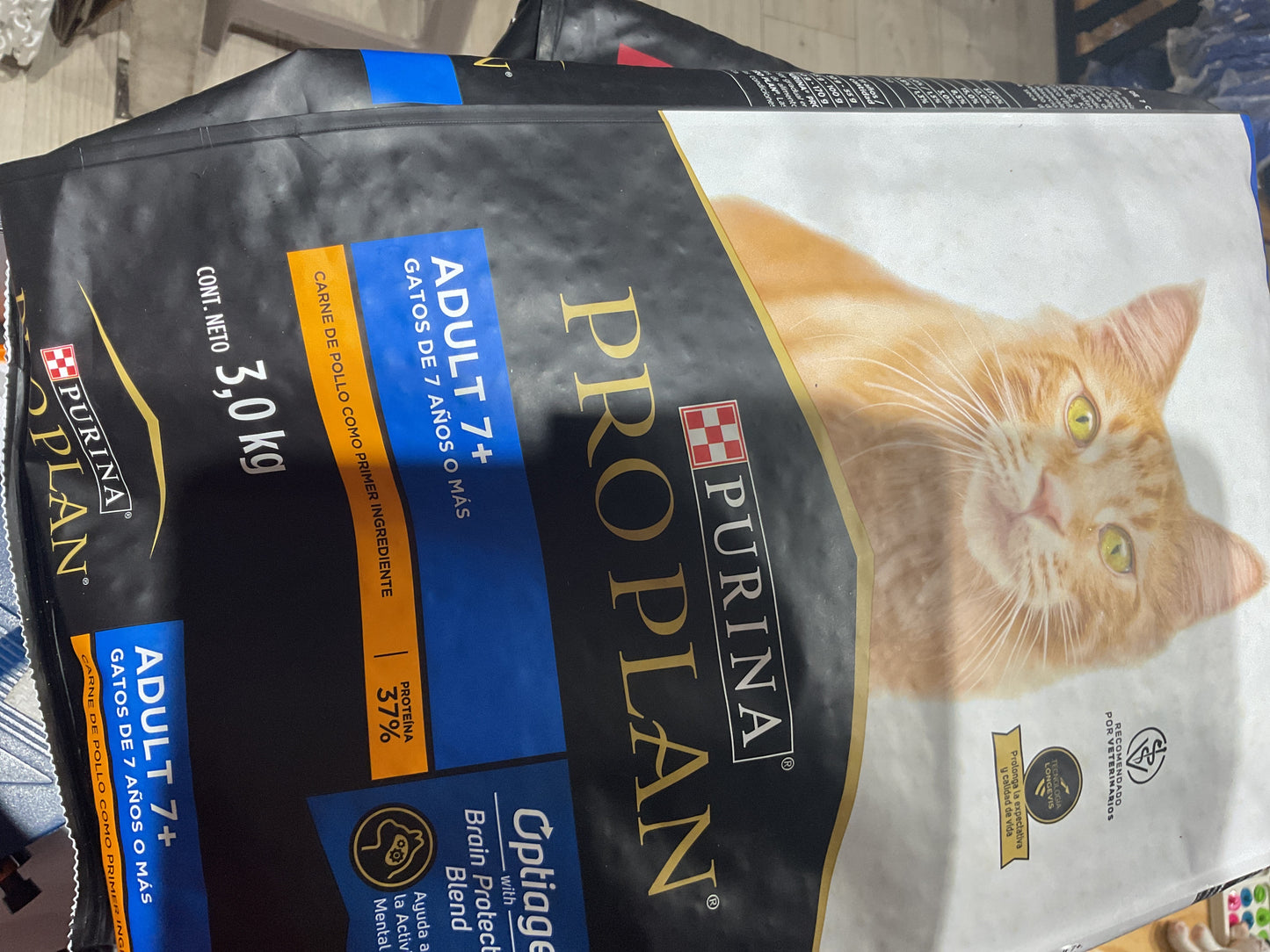 Proplan adulto gatos 7 años 103