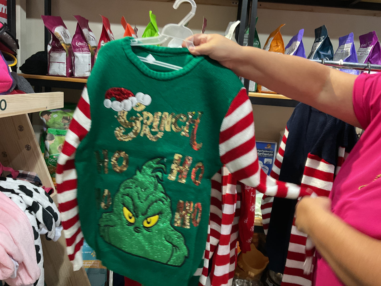 Suéteres de personas navideños