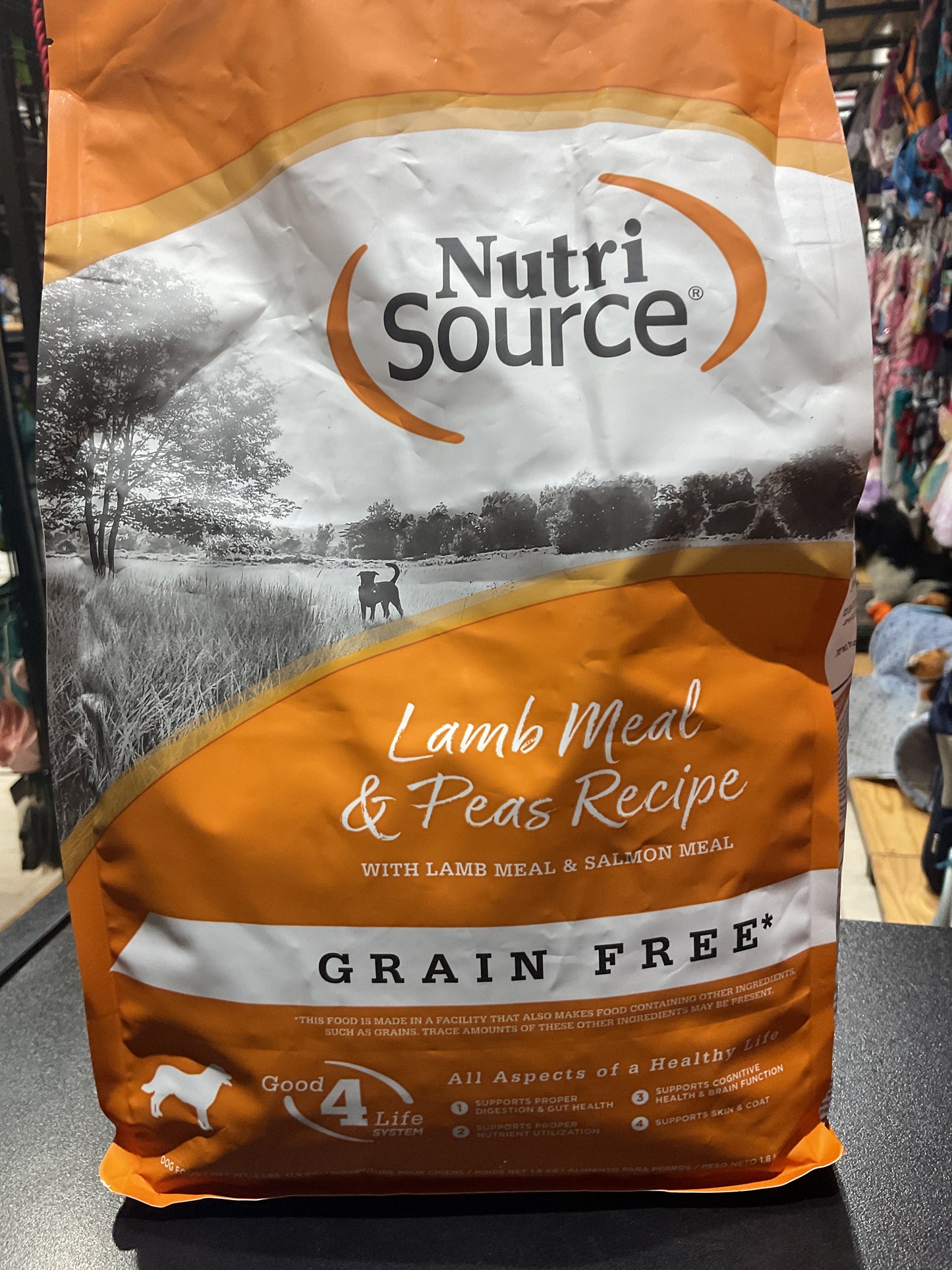 Nutrisource lamb meal & peas recipe
