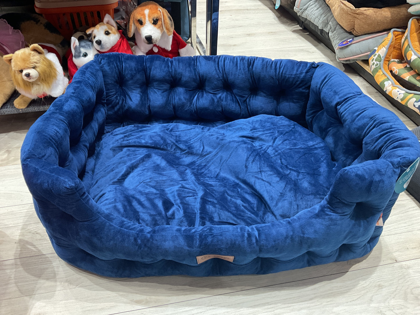 Cama azul vida de perro XL