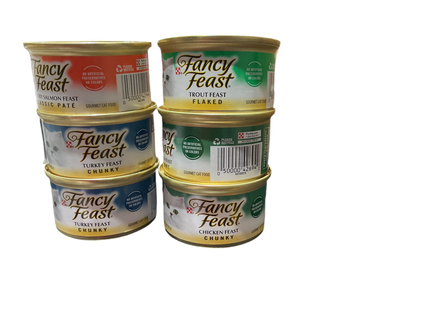 Fancy feast en lata gato atún