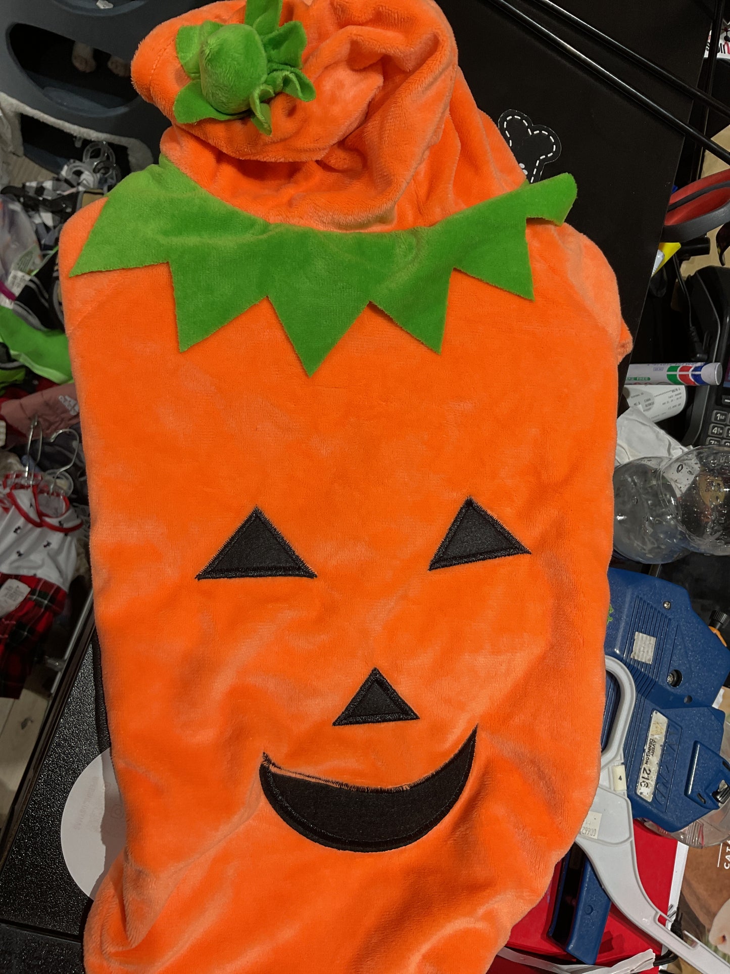 Disfraz chaleco calabaza
