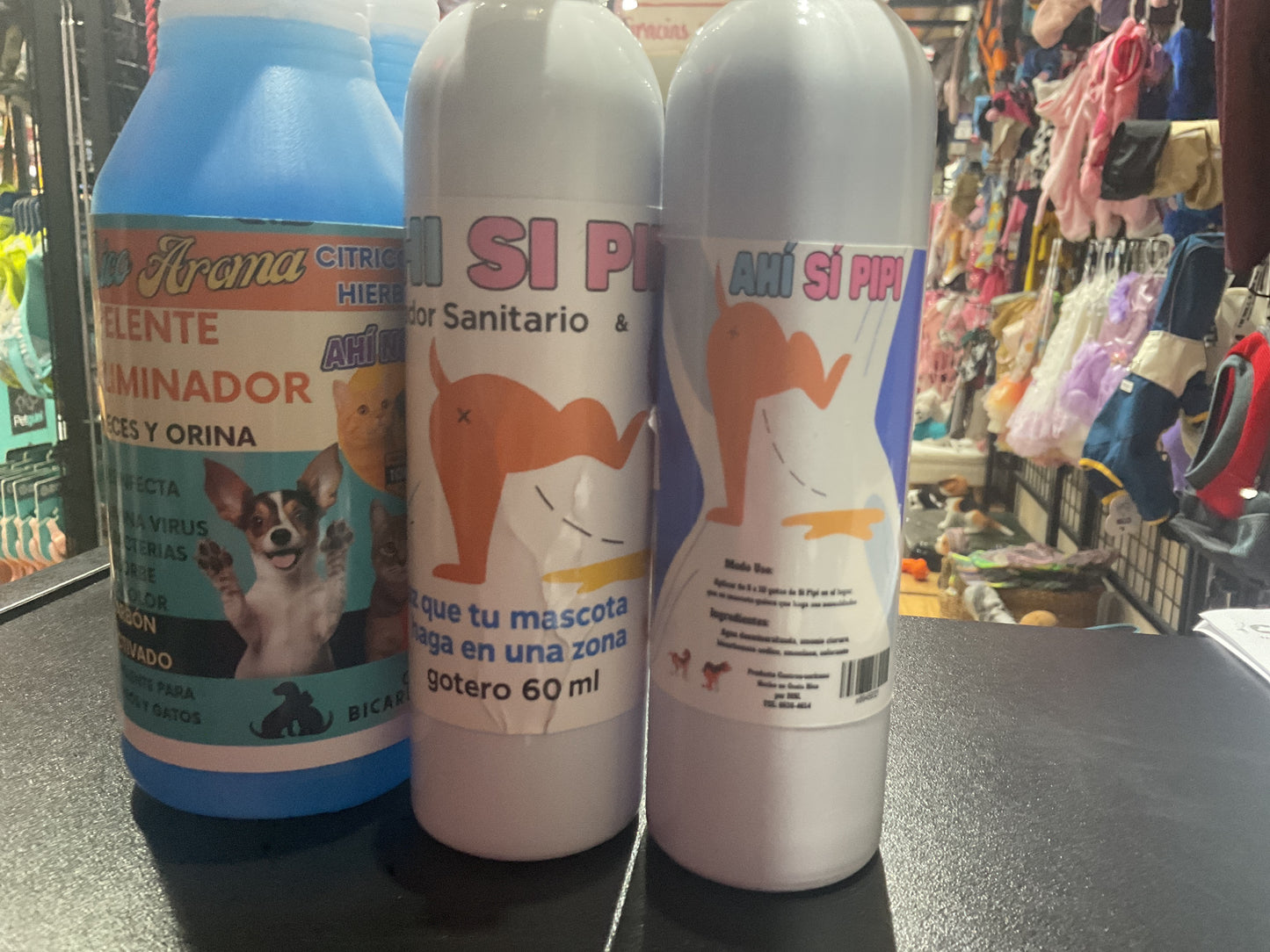 Repelente para no y si pipi