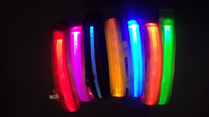 Collar con led