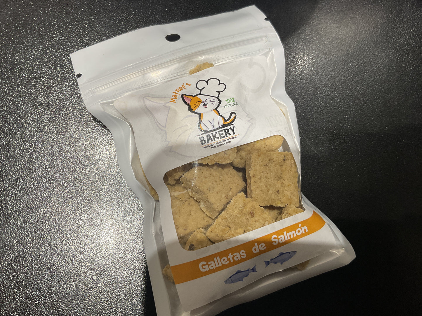 Galleta gato salmon