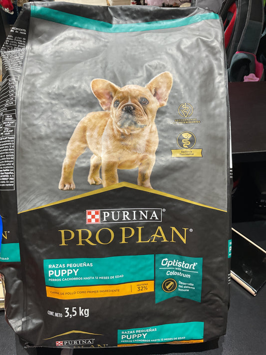 Proplan puppy raza pequeña 3:5 kilos