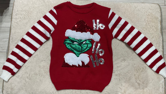 Suéter navideña del grinch para adulto