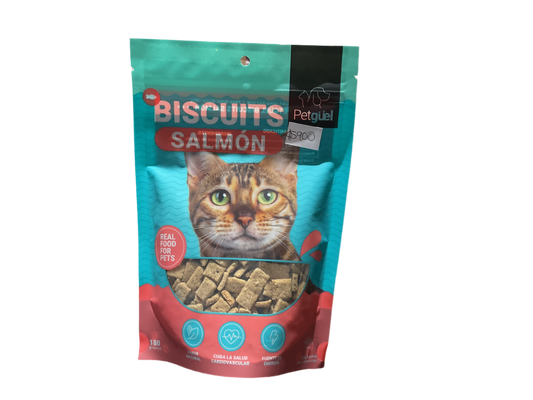 Biscuit de salmón para gato