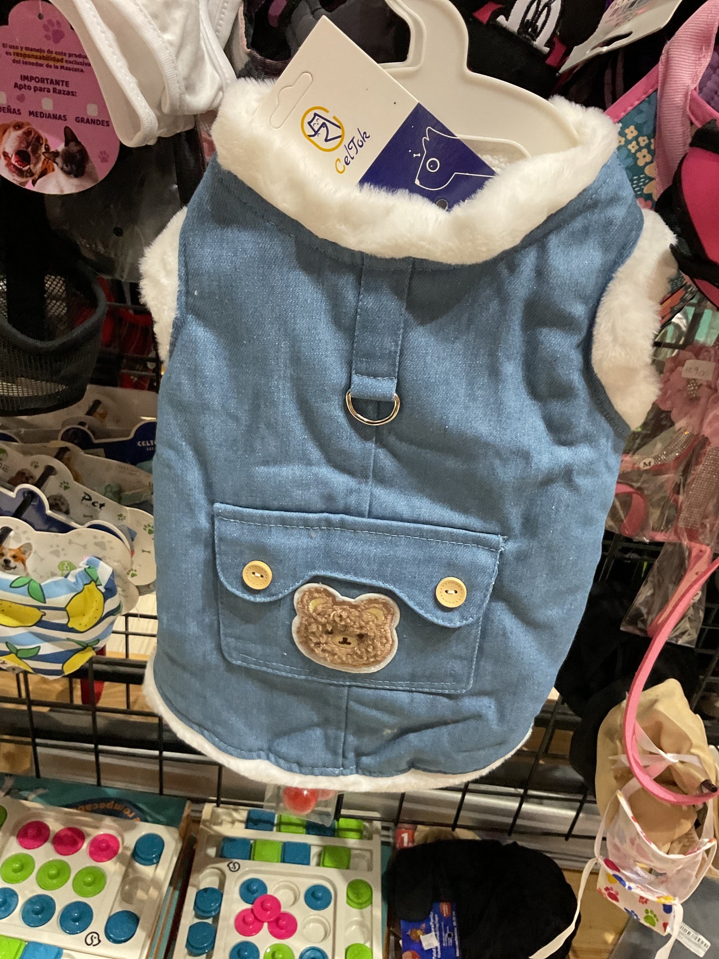 Ct 3272 chaleco celeste
