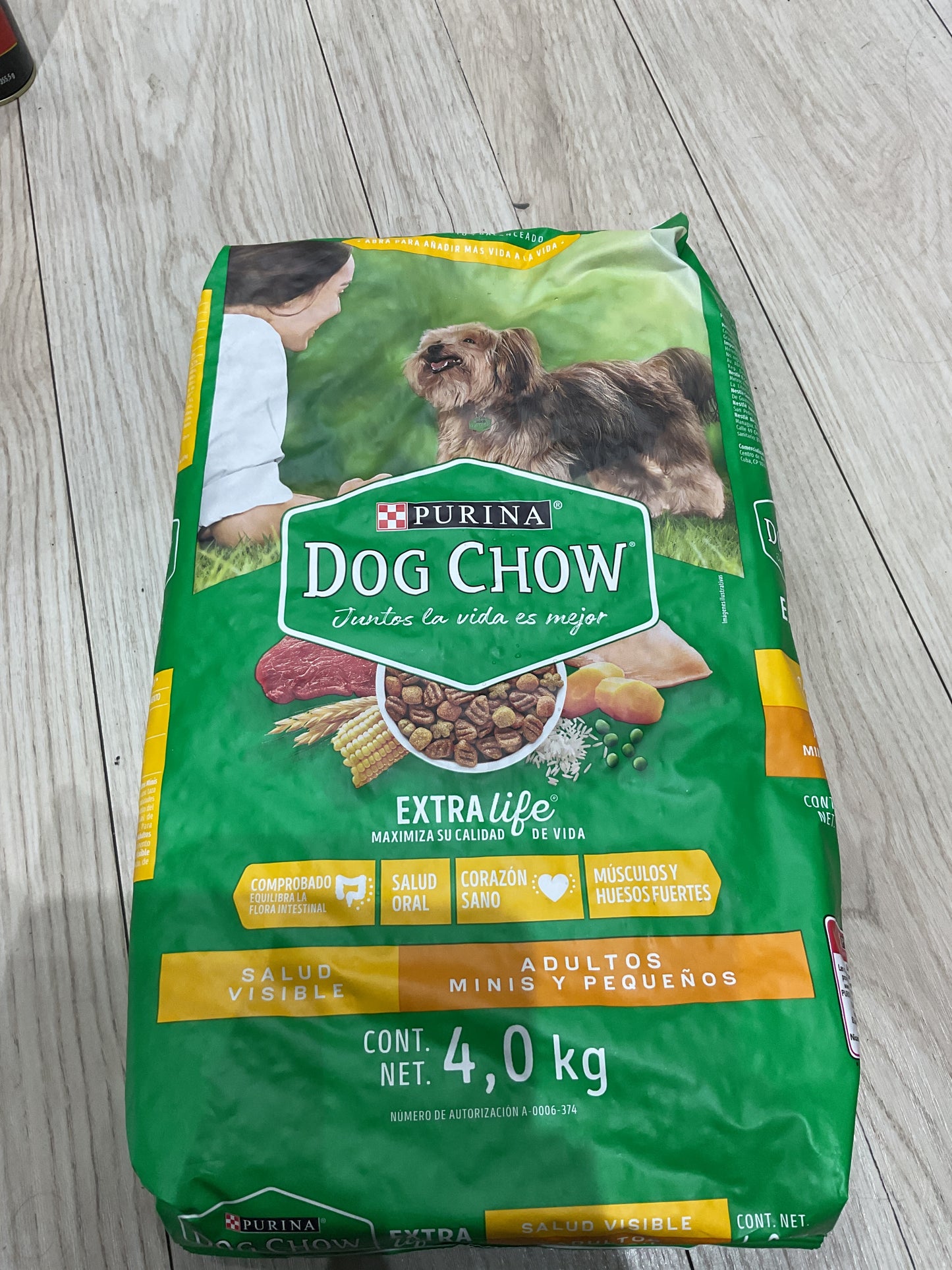 Dog chow adulto raza pequeña 4kg