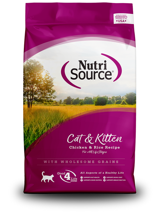 Nutri Source Gato 1,8.k Cat y Kitten.   025