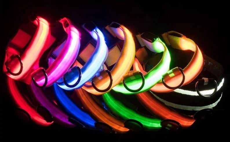 Collar con led