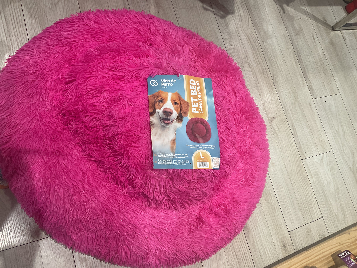 Cama flor fuxia grande