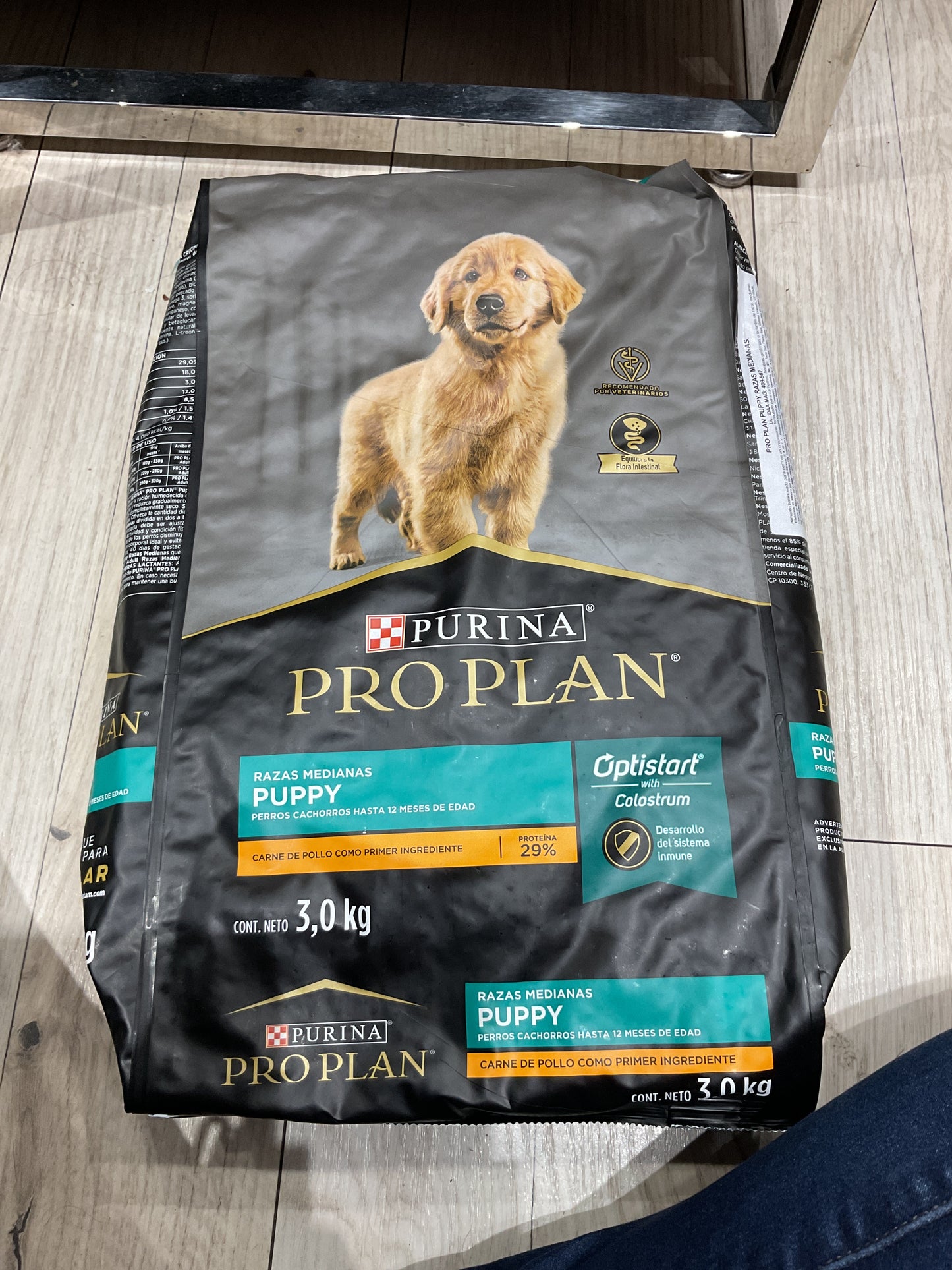 Pro plan Raza mediana puppy 3kg. 091