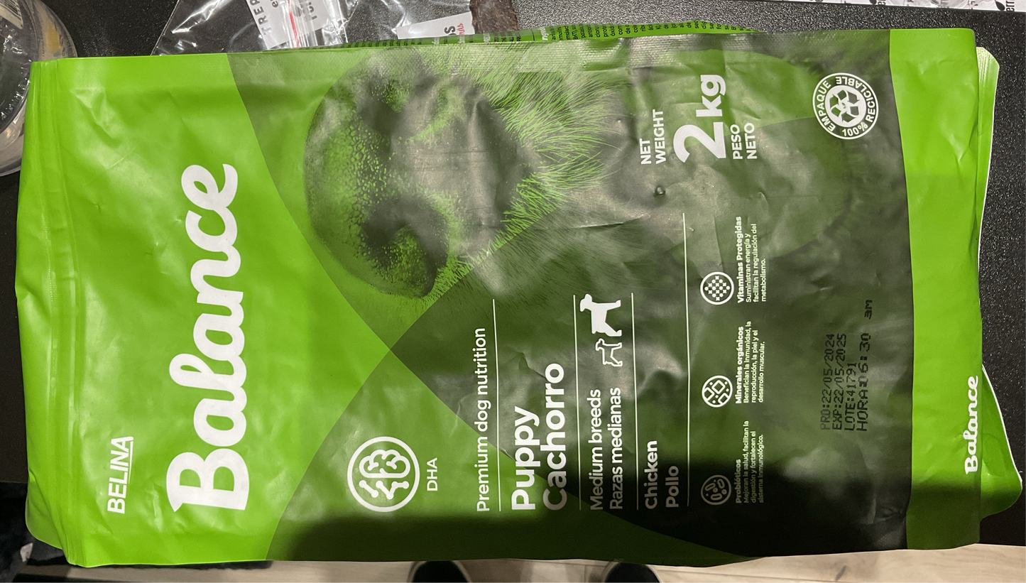 Balance Puppy Cachorro Medium breeds pollo 2kg