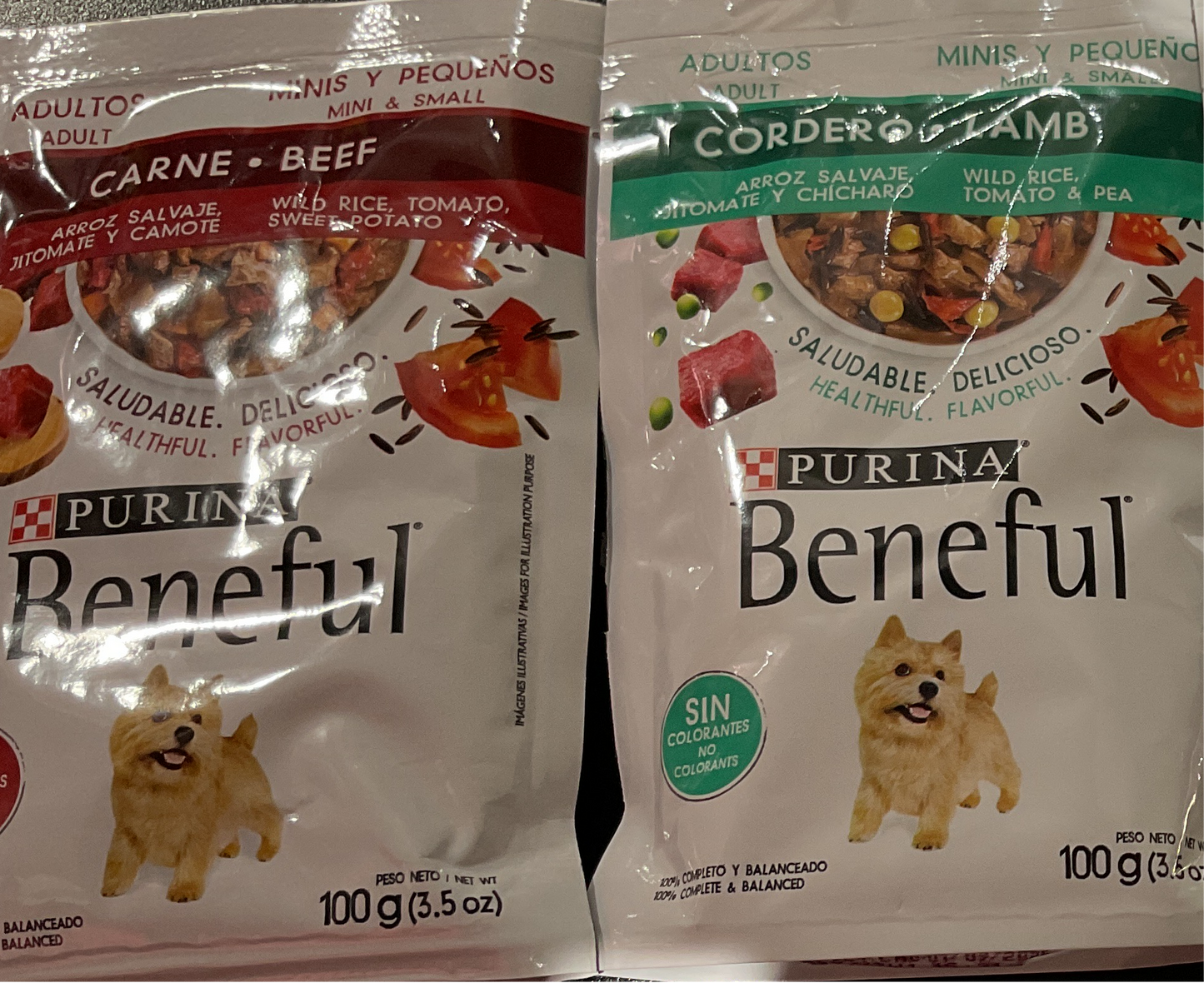 Beneful purina gato y perro