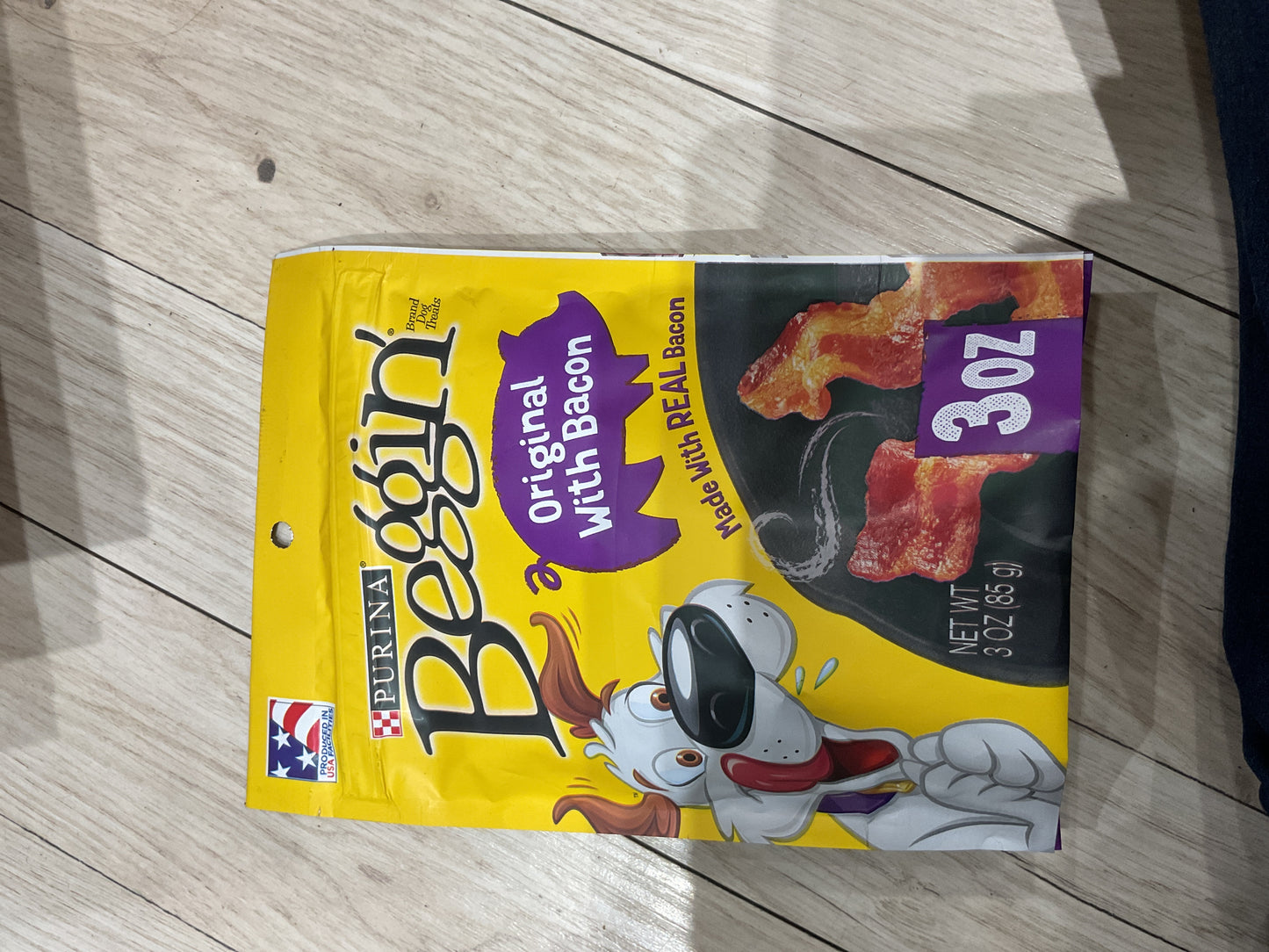 Snack Beggin Bacon cheese 038