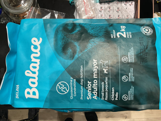 Alimento balance senior adulto mayor Small breeds 2kg