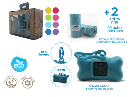 Huesito de bolsas más rollo