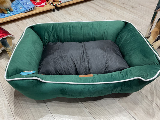 Cama verde XL vida de perro