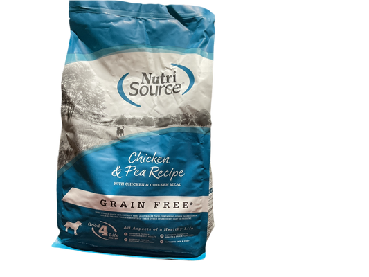 Nutri Source chicken and pea recipe  grain free 1.86kg