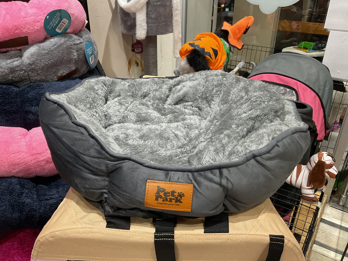 Cama café y gris 1876s