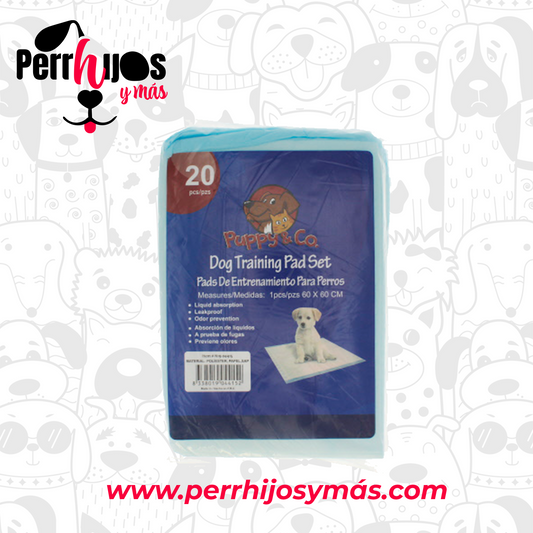 Pad entrenamiento para mascota 20/unds