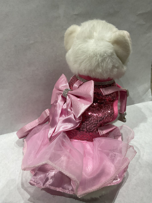 Pechera rosada con brillante Talla S y M