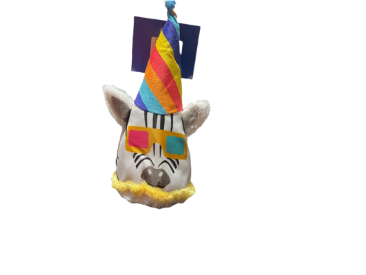 Juguete de cumpleaños para mascotas multicolores