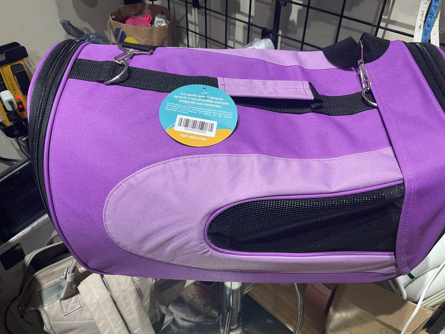 Transportadora morada