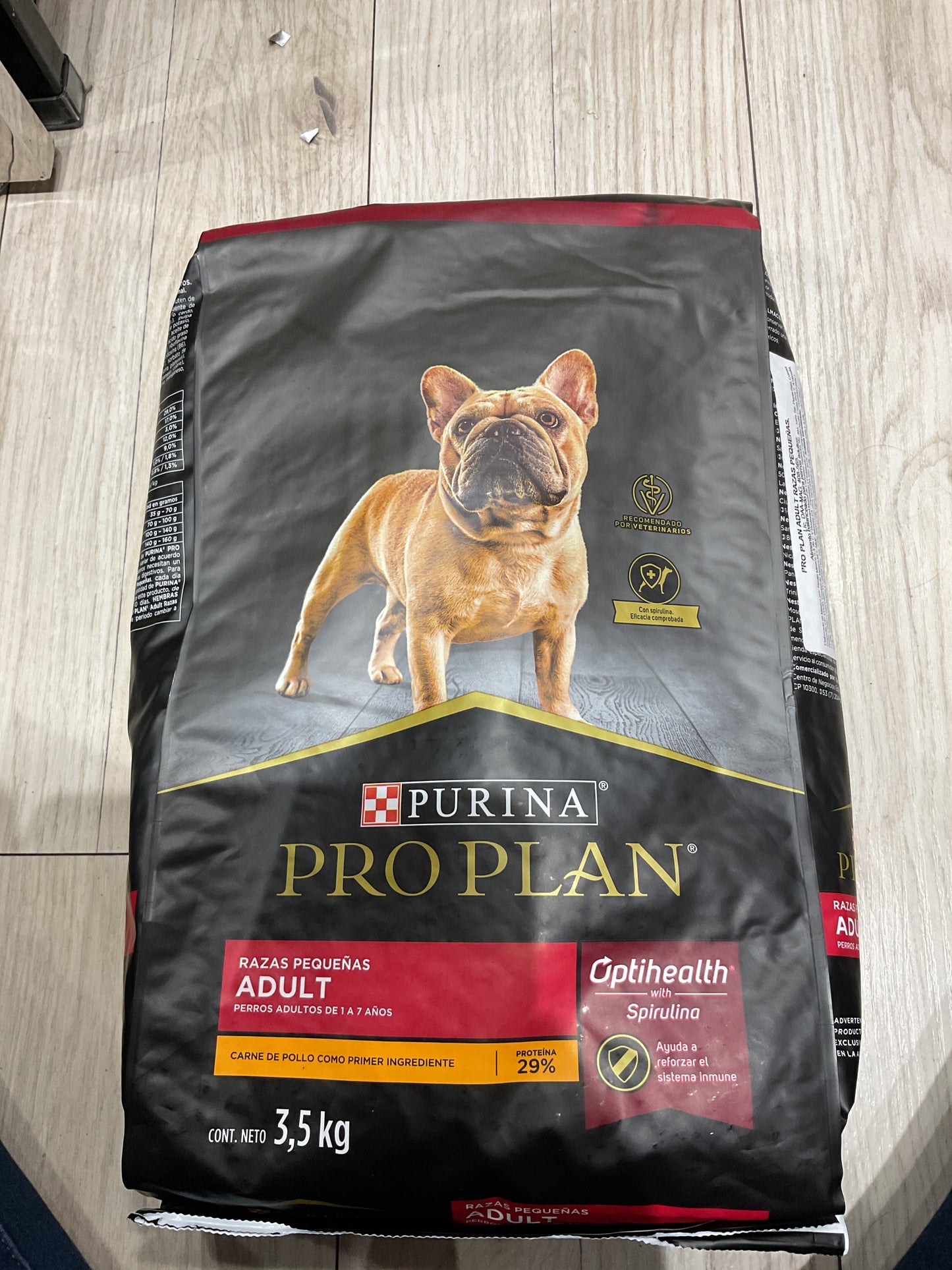 Pro plan raza pequeña adulta 3,kg. 094