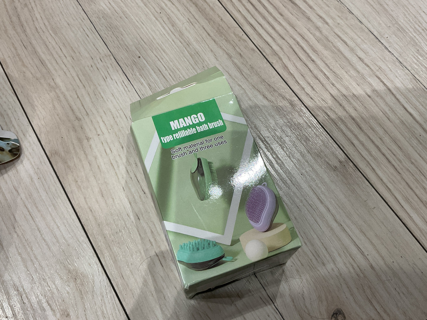 Cepillo de baño mango