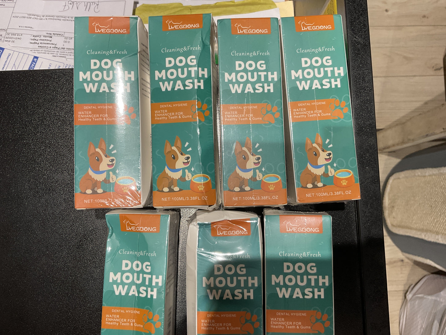Dog mouth wash