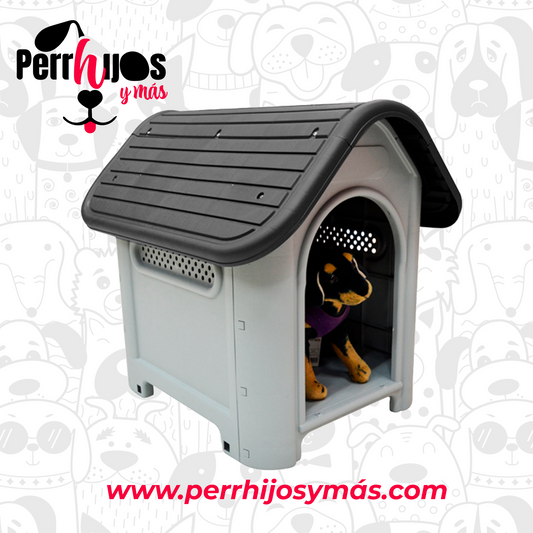 Casa para mascota gris