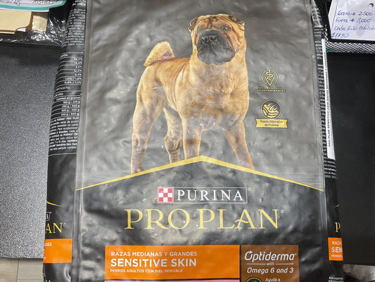 Proplan sensitive skin mediana y grande
