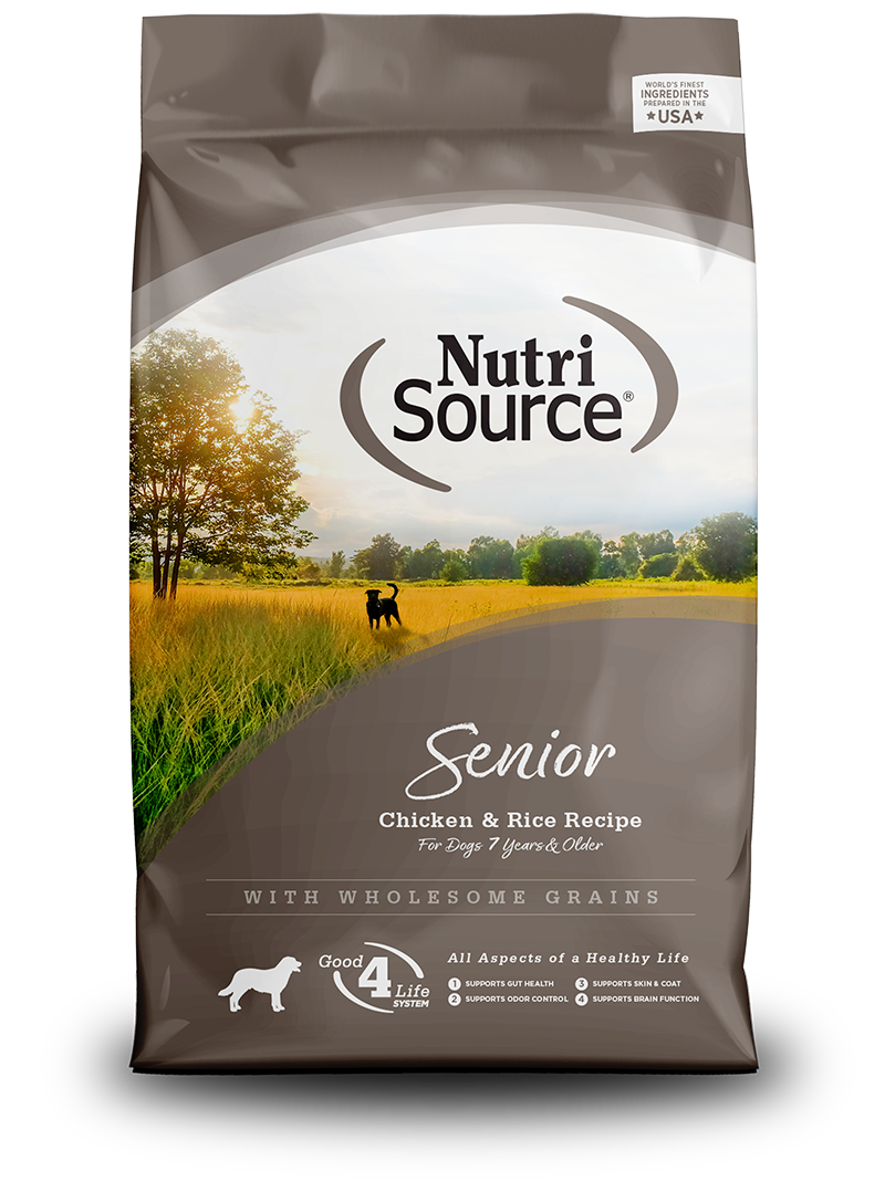 Alimento Nutri Source Perro  Senior Chicken y Rice Recipe