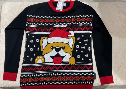 Suéter navideño de oso para dama