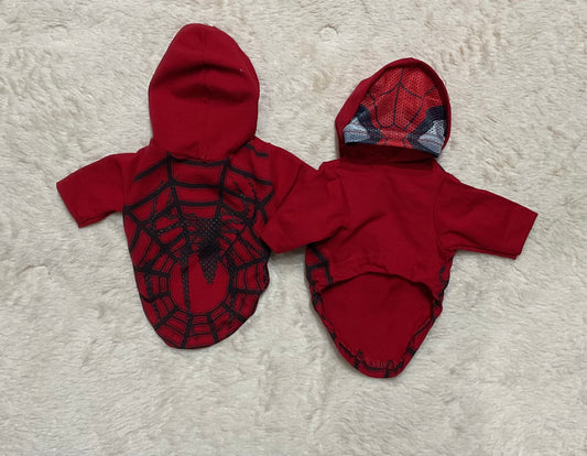 Camisa de Spiderman con Máscara para Mascota
