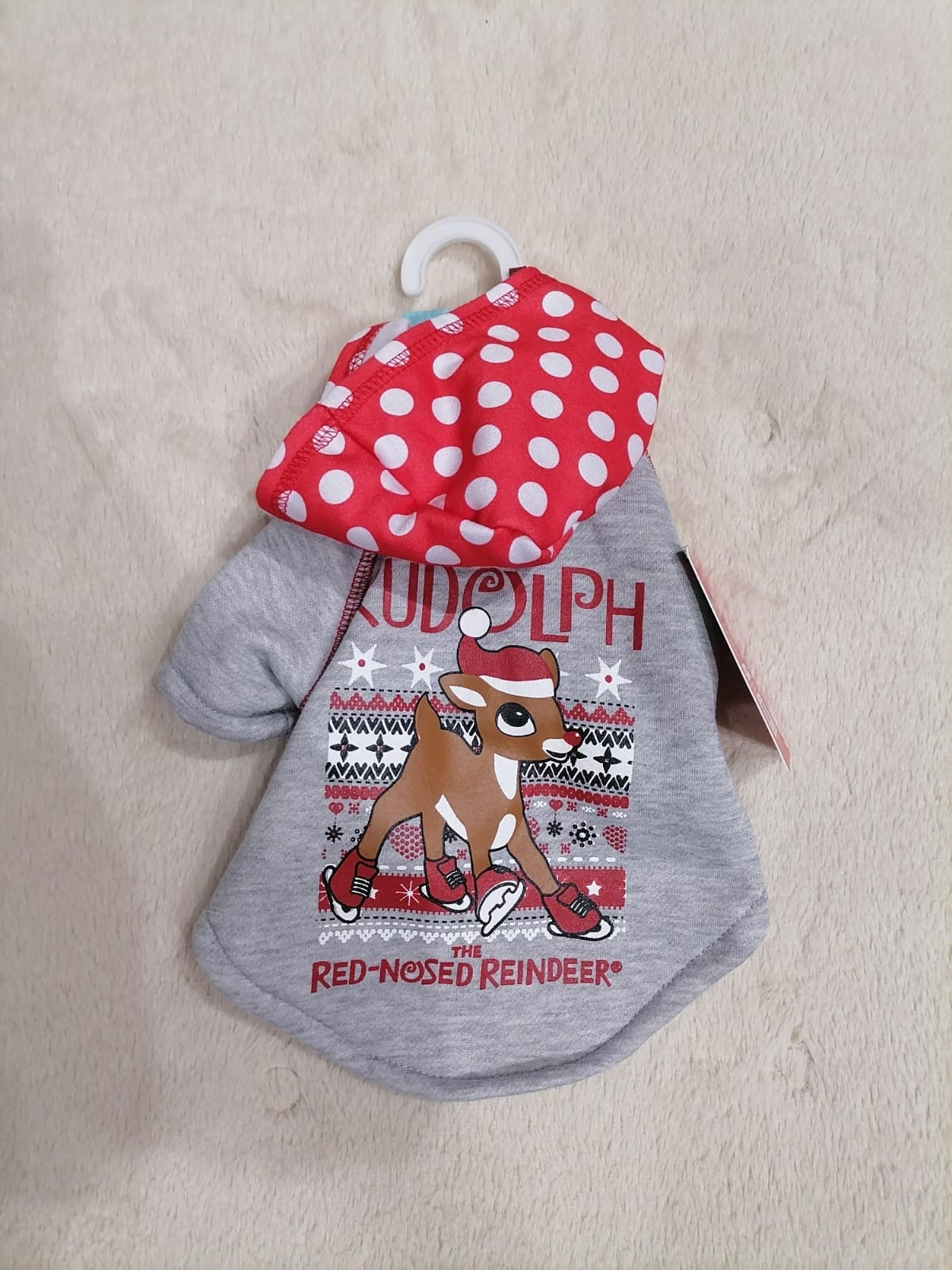 Sueta con Capucha Navideña para Mascotas