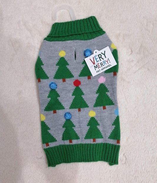 Chaleco Árboles Navideños para Mascota